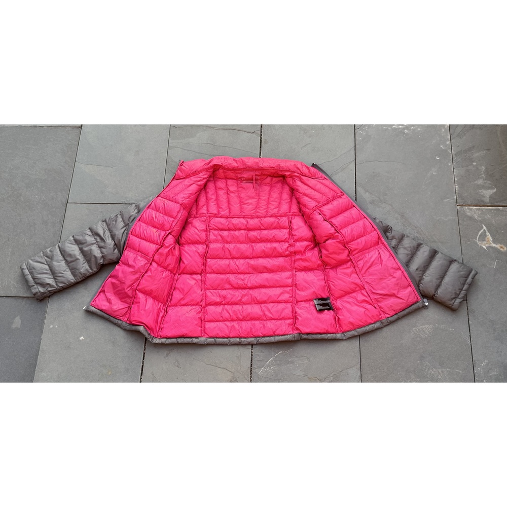 Bernardo Womens Packable Down Jacket Gray And Pin… - image 2